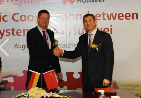 華為與德國(guó)電信簽訂備忘錄建立戰(zhàn)略合作關(guān)系