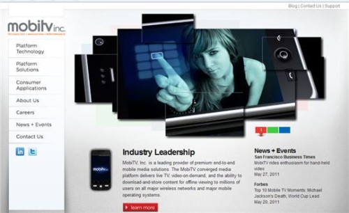 美國移動(dòng)電視和視頻平臺服務(wù)商MobiTV